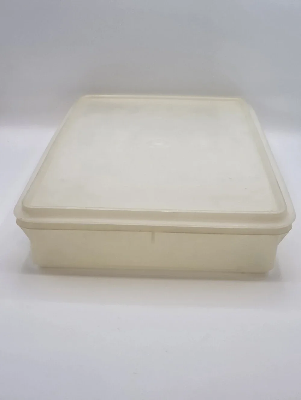 Vintage Tupperware Rectangular Food Storage Container with Lid